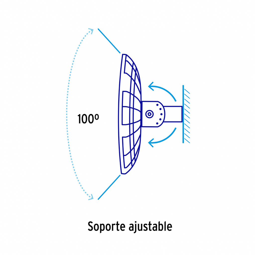LUMINARIO DE LED 200 W HIGH BAY, VOLTECK 46794 N