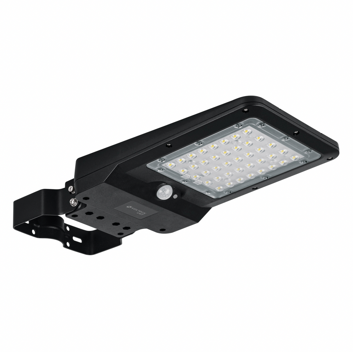 LUMINARIO SUBURBANO DE LED 8 W CON PANEL SOLAR, VOLTECK 46957 P