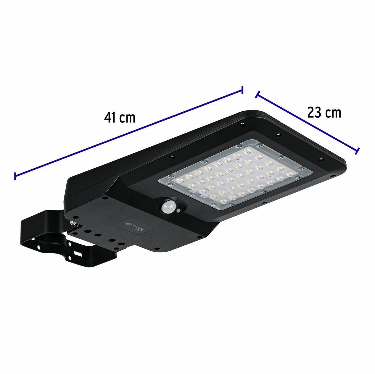 LUMINARIO SUBURBANO DE LED 15 W CON PANEL SOLAR, VOLTECK 46958 P