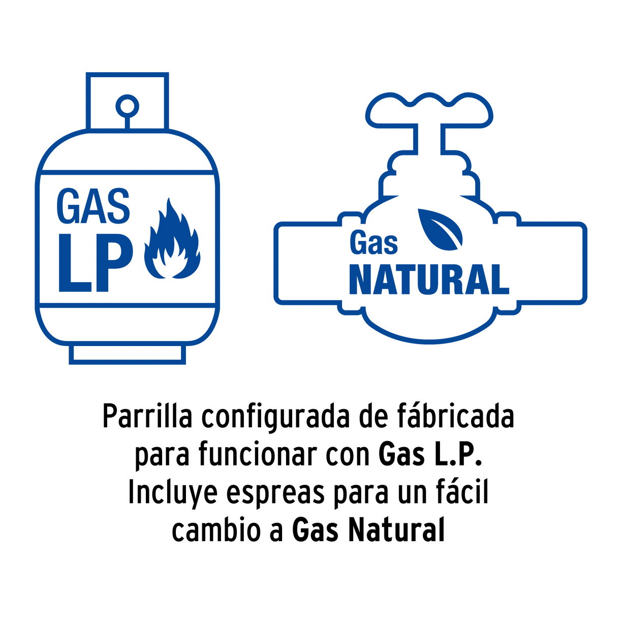 PARRILLA DE GAS EMPOTRABLE 4 QUEMADORES, VIDRIO, FOSET 48408 *