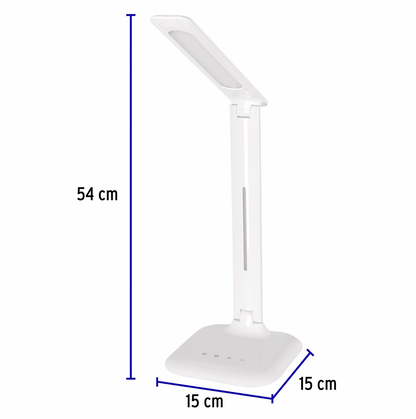 LAMPARA DE LED 8W 5 NIVELES DE ILUMINACION PARA ESCRITORIO 49323 *