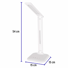 Cargar imagen en el visor de la galería, LAMPARA DE LED 8W 5 NIVELES DE ILUMINACION PARA ESCRITORIO 49323 N
