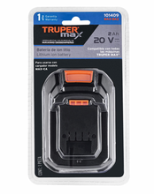Cargar imagen en el visor de la galería, BATERIA ION LITIO TRUPER MAX 20V, 2AH 101409 N
