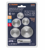 JUEGO DE 5 MINI DISCOS SIERRAS PARA MOTOTOOL, TRUPER 102328 *