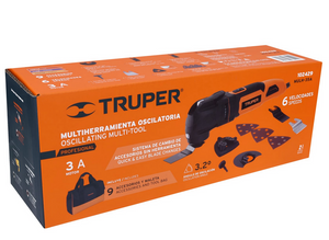 MULTI HERRAMIENTA PROFESIONAL 350 W CON 10 ACCESORIOS 102429 *