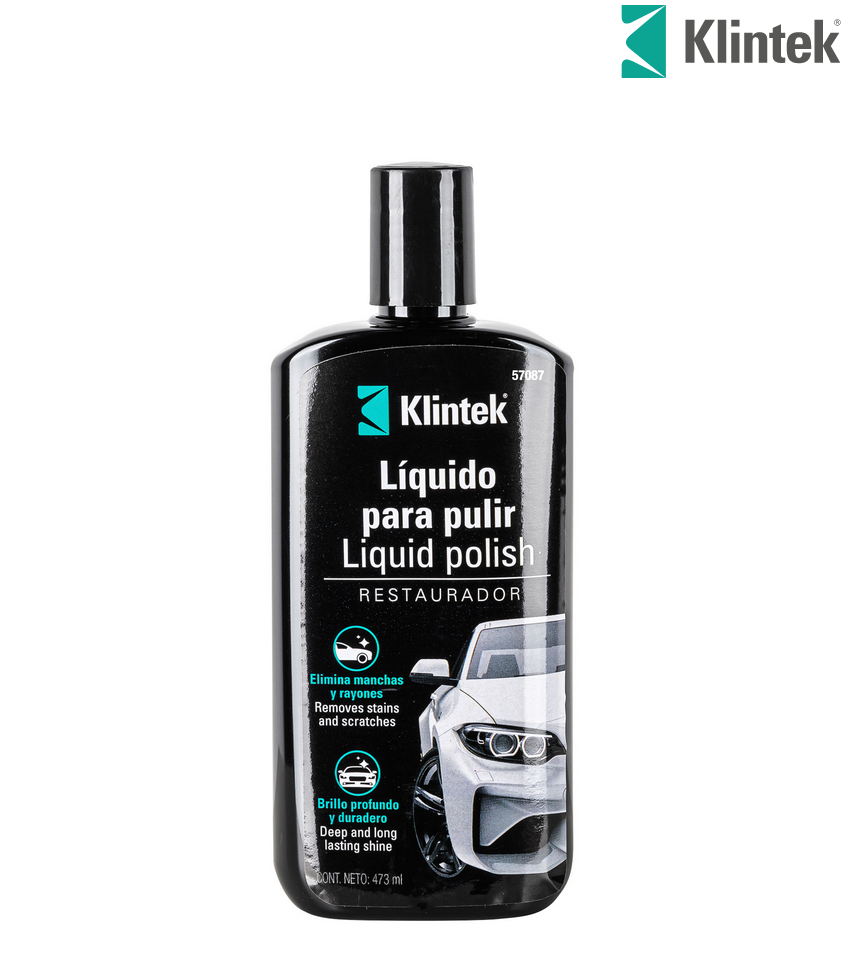 POLISH LÍQUIDO PARA AUTO, 473 ML, KLINTEK 57087 P