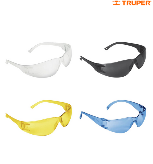 LENTES DE SEGURIDAD ÁMBAR, PRETUL LITE 20403 *L