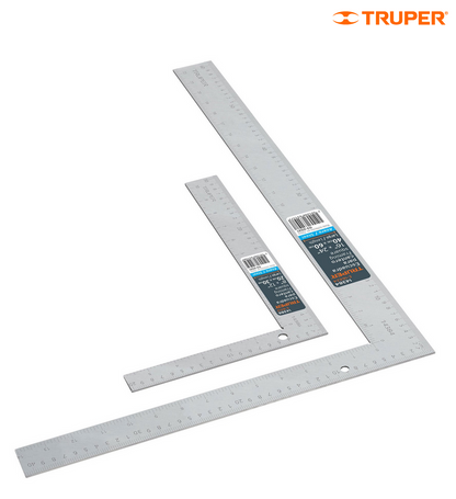 ESCUADRA 16"X24" DE ACERO PARA CANTERO, TRUPER 14384 *
