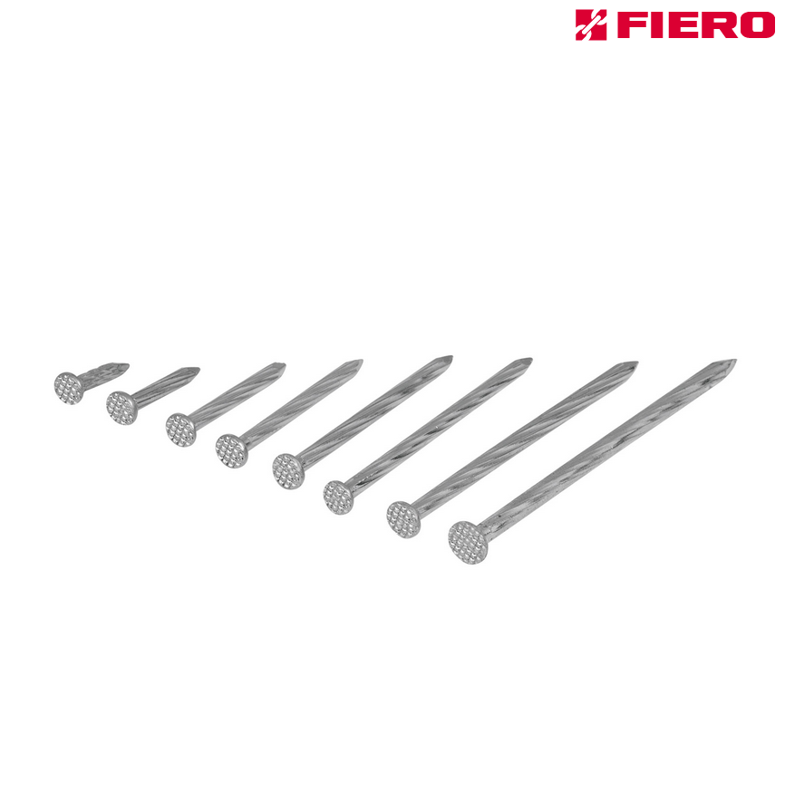 BOLSA CON 1 KG DE CLAVOS PARA CONCRETO GALVANIZADOS 2-1/2" 44124 *