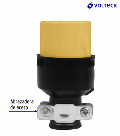 CONTACTO INDUSTRIAL REFORZADO POLARIZADO, VOLTECK 46119 *