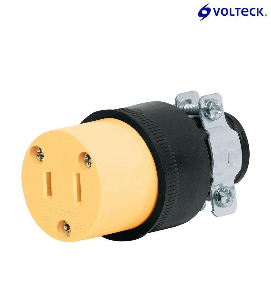 CONTACTO INDUSTRIAL REFORZADO POLARIZADO, VOLTECK 46119 *