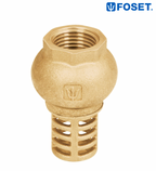 PICHANCHA TIPO CHECK DE LATON, 1/2'', FOSET 49060 N