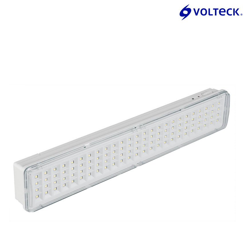 LÀMPARA DE EMERGENCIA RECARGABLE 500 LM 100 LED 43009 N