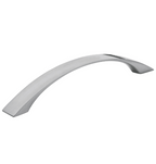 JALADERA METÁLICA DE 128MM ESTILO "MODERNO", NÍQUEL SATINADO 43377 N
