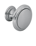 PERILLA METÁLICA ESTILO ''MODERNO'', NIQUEL SATINADO, HERMEX 43811 N