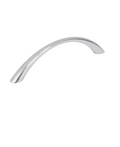 JALADERA METÁLICA DE 96MM ESTILO "ARCO", NÍQUEL SATINADO 43824 N