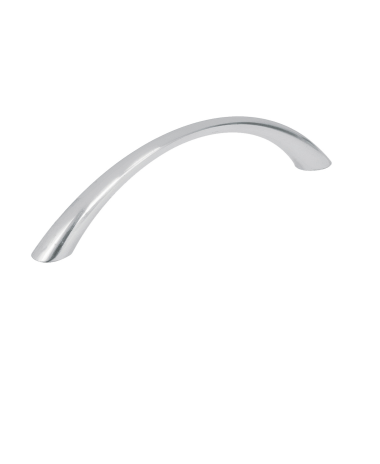 JALADERA METÁLICA DE 96MM ESTILO "ARCO", NÍQUEL SATINADO 43824 N