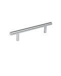 JALADERA DE ACERO, 96 MM ESTILO "CILINDRO", NÍQUEL SATINADO 43828 P