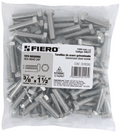BOLSA CON 70 TORNILLOS 3/8" X 1-1/2" TIPO MÁQUINA, FIERO 44577 N