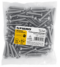 BOLSA CON 150 TORNILLOS 3/16" X 1-1/4" TIPO ESTUFA, FIERO 44618 N