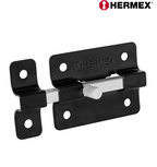 PASADOR DE BARRA PLANA 2'', NEGRO, HERMEX 47928 *