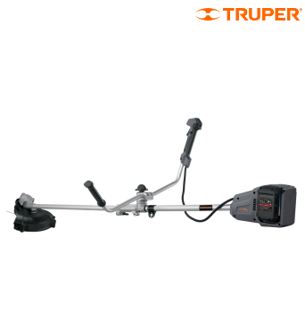 DESBROZADORA INALÁMBRICA 13'', 40V, SIN CARBONES, TRUPER MAX 102338 N