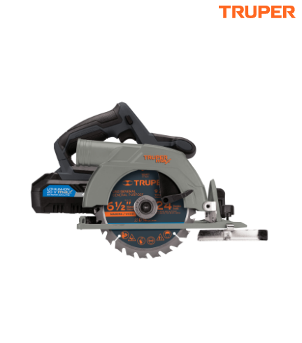 SIERRA CIRCULAR INALAMBRICA 6- 1/2'', 20V, SIN CARBONES 102480 P