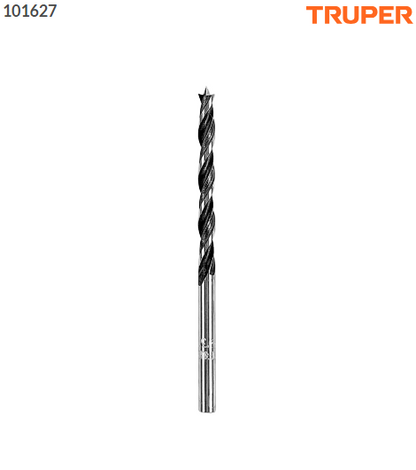 BROCA CON PUNTA CENTRADORA PARA MADERA 5/32'', TRUPER 101627 *L