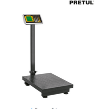 Cargar imagen en el visor de la galería, BÀSCULA ELETRONICA DE PLATAFORMA, PLEGABLE, 200KG. PRETUL 28462 *
