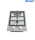 PARRILLA GAS EMPOTRABLE 30CM. 2 QUEM, ACERO INOX, RIVIERA 48320 P