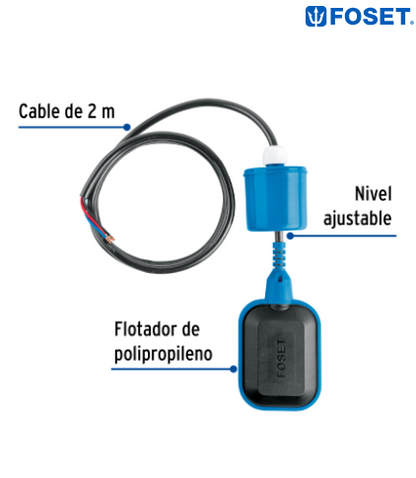 FLOTADOR ELÉCTRICO CON CABLE DE 2M, FOSET 49759 *