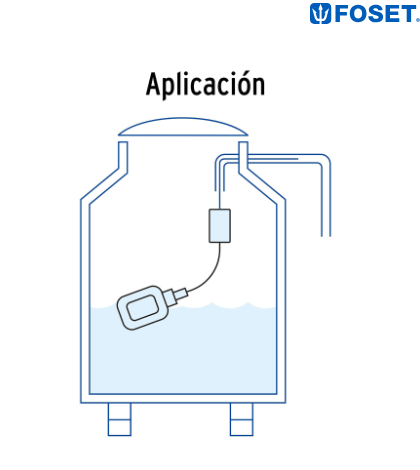 FLOTADOR ELÉCTRICO CON CABLE DE 2M, FOSET 49759 *