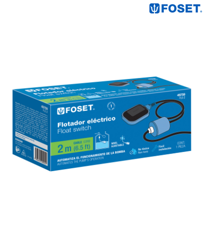 FLOTADOR ELÉCTRICO CON CABLE DE 2M, FOSET 49759 *
