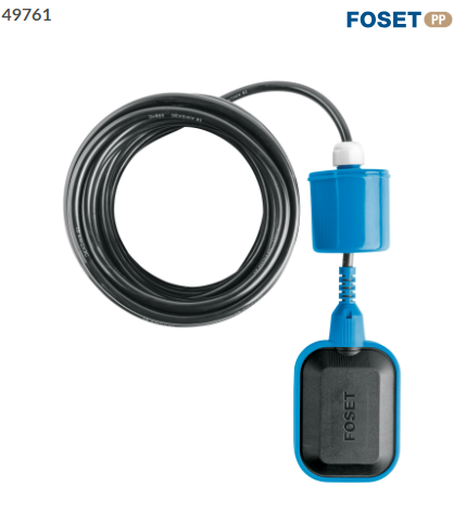 FLOTADOR ELÈCTRICO CON CABLE DE 10M, FOSET 49761 *