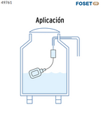 FLOTADOR ELÈCTRICO CON CABLE DE 10M, FOSET 49761 *