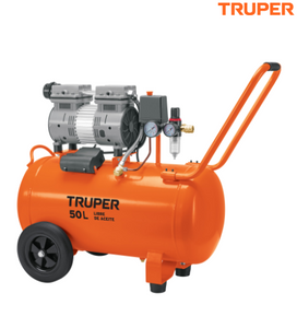 COMPRESOR DE AIRE, SILENCIOSO LIBRE DE ACEITE, 50L, 2HP 102959 *