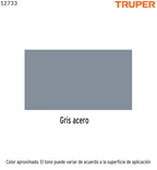 PINTURA EN AEROSOL, GRIS ACERO, 400ML, TRUPER 12733 *