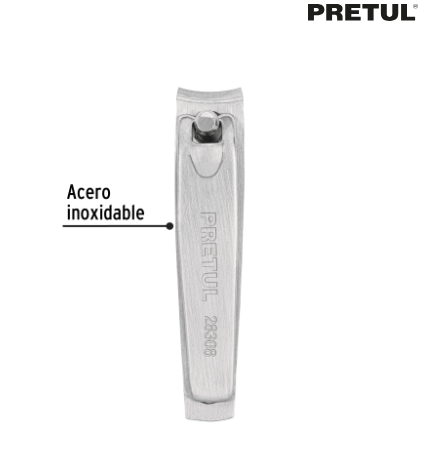 CORTA UÑAS 2" ACERO INOXIDABLE, PRETUL 28308 *