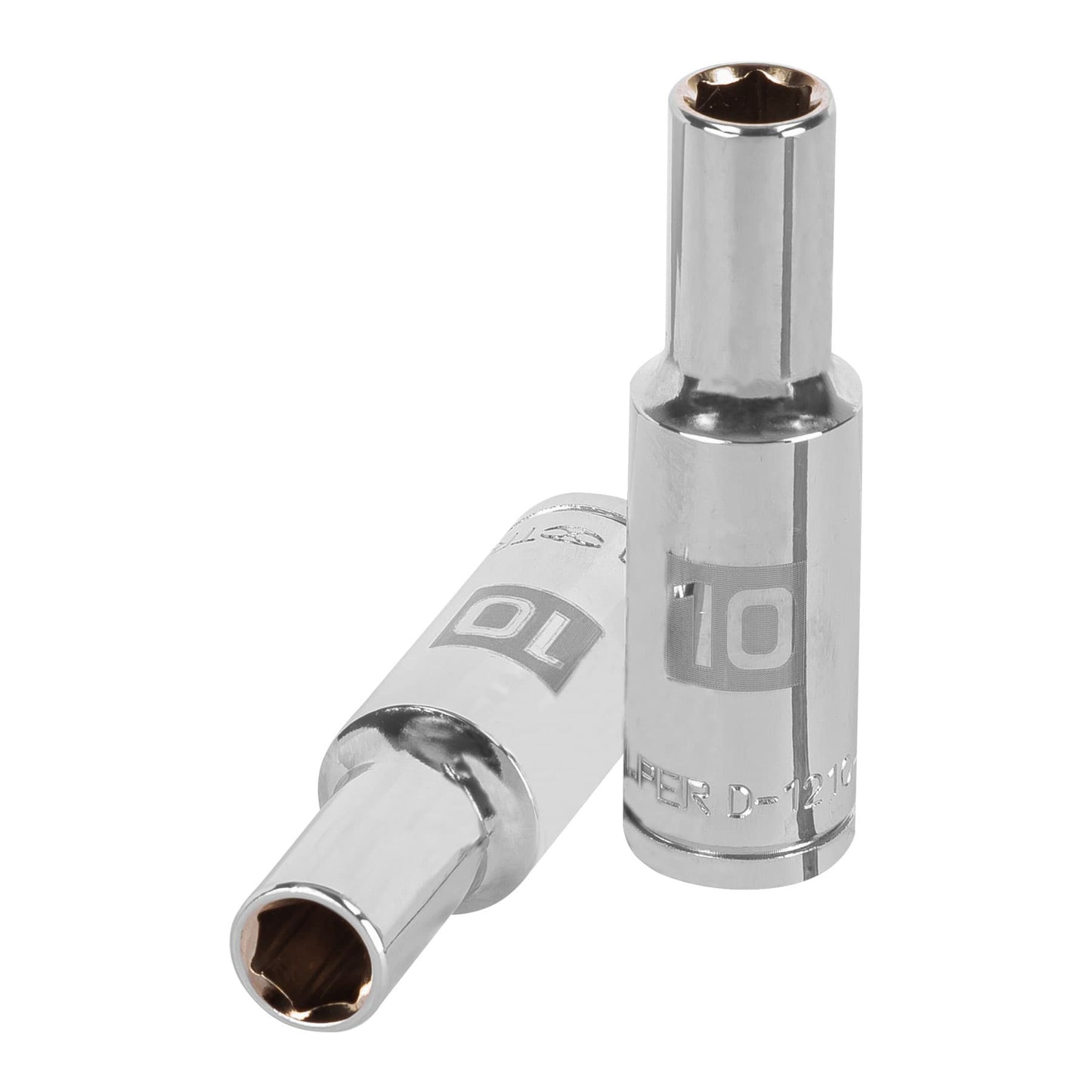 DADO LARGO DE 10 MM, 6 PUNTAS, CUADRO 1/2', TRUPER 13350 *
