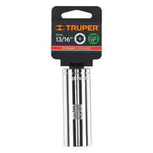 Cargar imagen en el visor de la galería, DADO LARGO DE 13/16&#39;&#39;, 6 PUNTAS, CUADRO 1/2&#39;&#39;, TRUPER 13330 *
