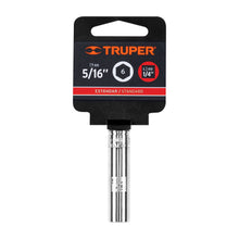 Cargar imagen en el visor de la galería, DADO LARGO DE 5/16&#39;&#39;, 6 PUNTAS, CUADRO 1/4&#39;&#39;, TRUPER 13184 P
