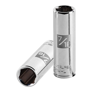 DADO LARGO DE 71/6'', PUNTAS CUADRO 1/4'' TRUPER 13187 P