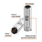 DADO LARGO DE 71/6'', PUNTAS CUADRO 1/4'' TRUPER 13187 P