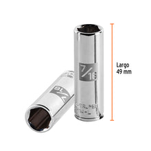 Cargar imagen en el visor de la galería, DADO LARGO DE 71/6&#39;&#39;, PUNTAS CUADRO 1/4&#39;&#39; TRUPER 13187 P
