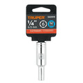 DADO LARGO DE 1/4'', 6 PUNTAS, CUADRO 3/8'', TRUPER 100919 P