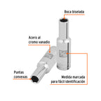 DADO LARGO 5/16'',6 PUNTAS, CUADRO 3/8'', TRUPER 100990 P