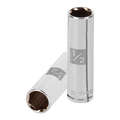 DADO LARGO DE 1/2'', 6 PUNTAS, CUADRO 3/8'', TRUPER 13714 P