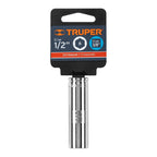 DADO LARGO DE 1/2'', 6 PUNTAS, CUADRO 3/8'', TRUPER 13714 P