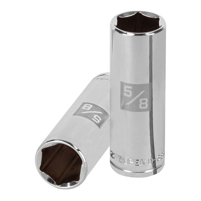 DADO LARGO DE 5/8'', 6 PUNTAS, CUADRO 3/8'', TRUPER 13716 P