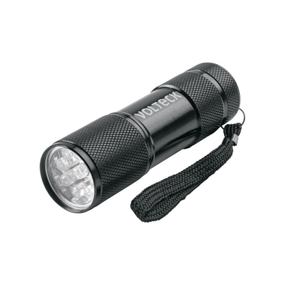 LINTERNA LED C/LUZ ULTRAVIOLETA, VOLTECK 45853 *